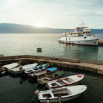 mały port w Chorwacji